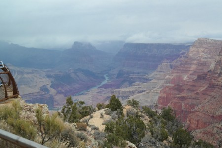 Der Colorado River, der durch den Grand Canyon fließt