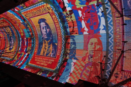 Die Fremont Experience - das ist die Light Show an der Decke