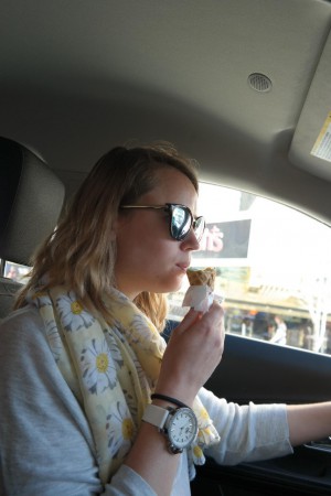 Das Eis zum Nachtisch musste sein